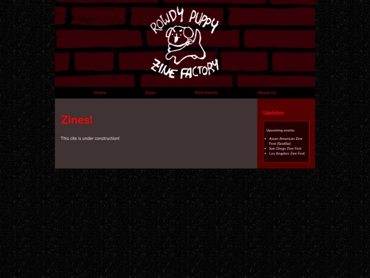 zines screenshot