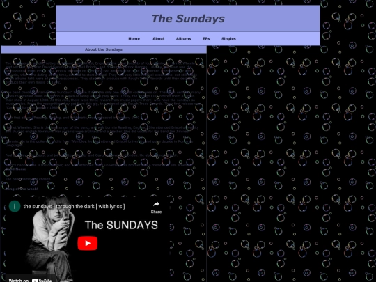 about/band screenshot