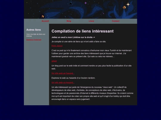 liens screenshot