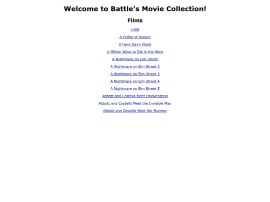 moviecollection screenshot