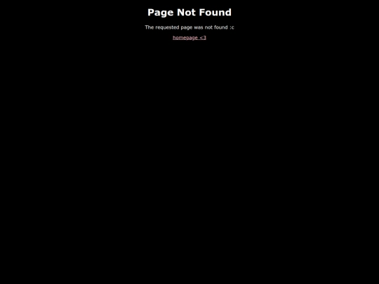 not_found screenshot