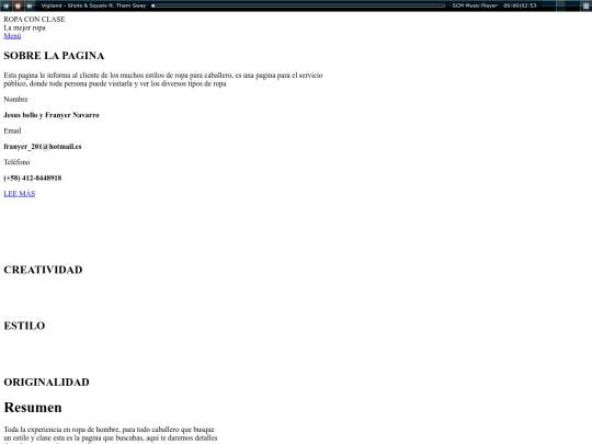 index screenshot