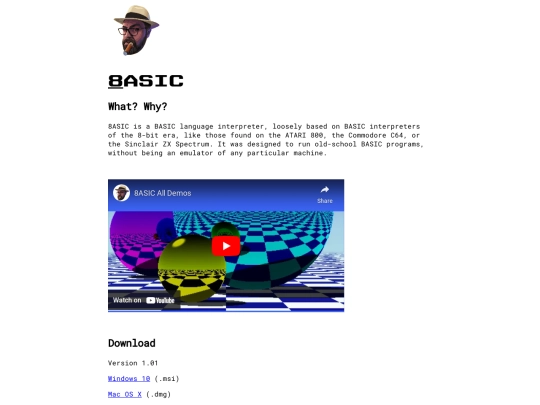8asic screenshot