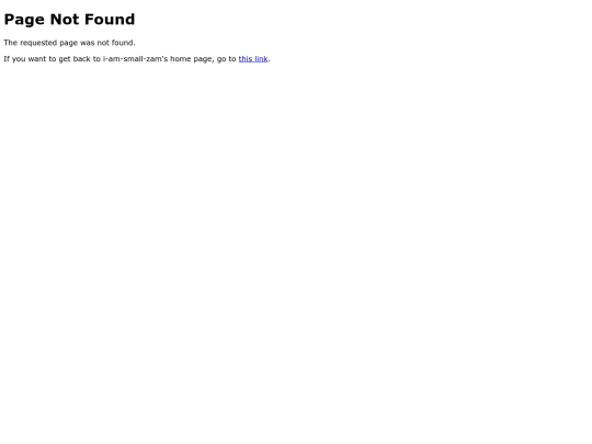 not_found screenshot