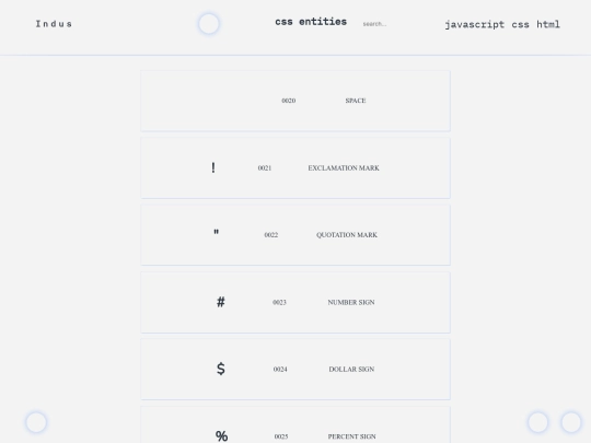 assets/pages/css-pages/css-entities screenshot