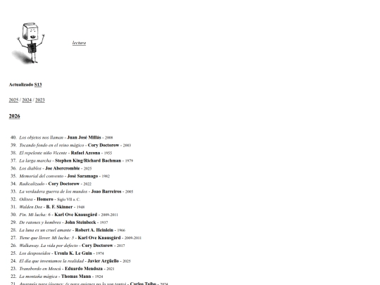 site/lectura screenshot