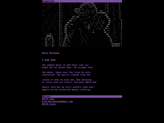 dispatches screenshot