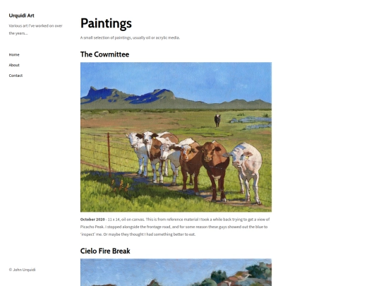 paintings screenshot