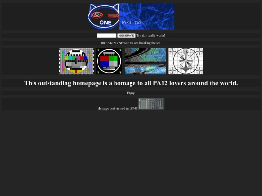 test screenshot