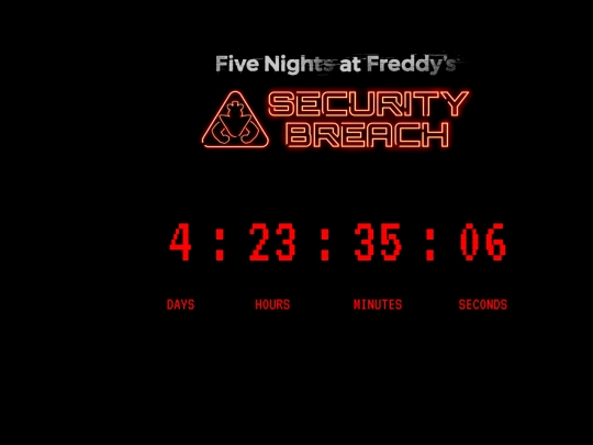 Sillies/SecurityBreach2ndAnniversaryCountdown screenshot
