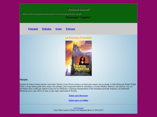 web/Princesa screenshot