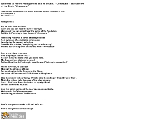 Prolegomena screenshot