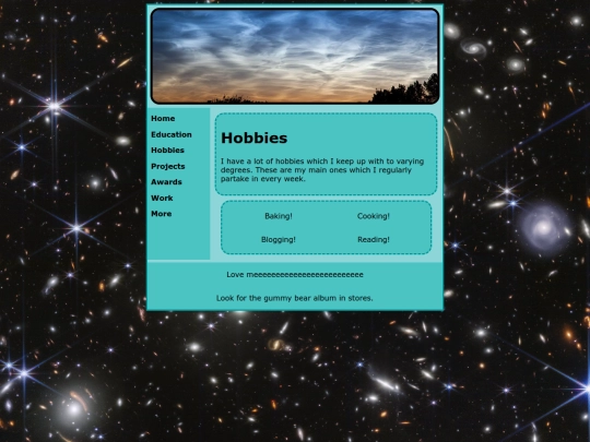 hobbies screenshot