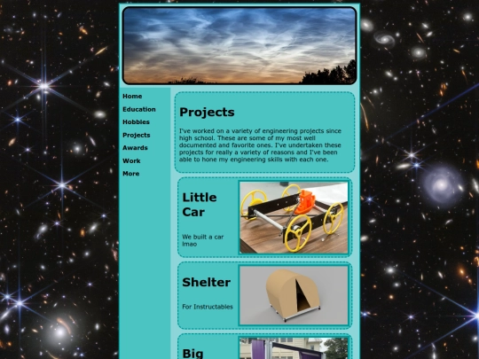 projects screenshot
