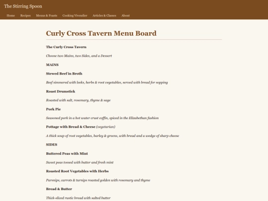 stirring-spoon/projects/curly-cross-tavern-menu-board screenshot