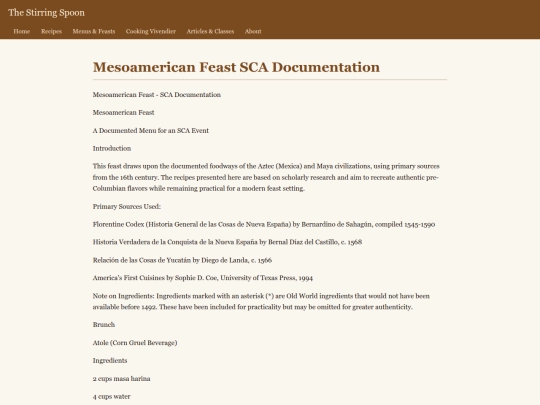 stirring-spoon/projects/mesoamerican-feast-sca-documentation screenshot