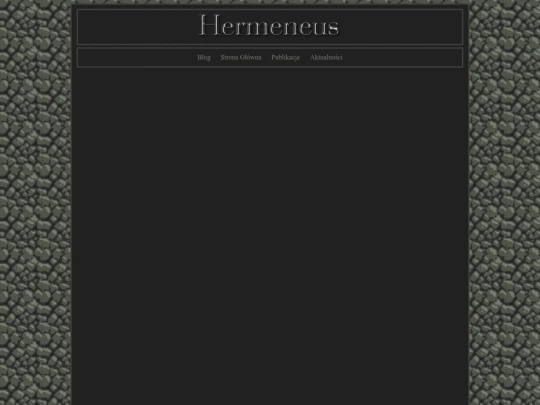 blog screenshot