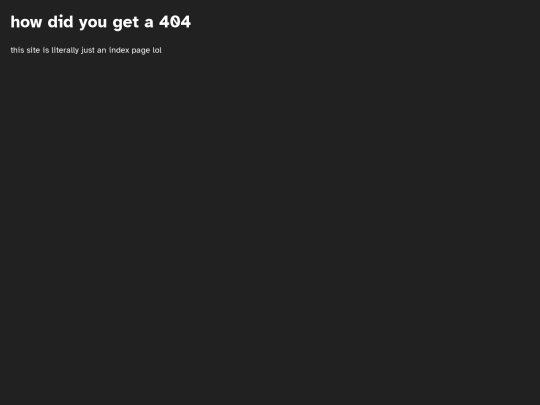 not_found screenshot