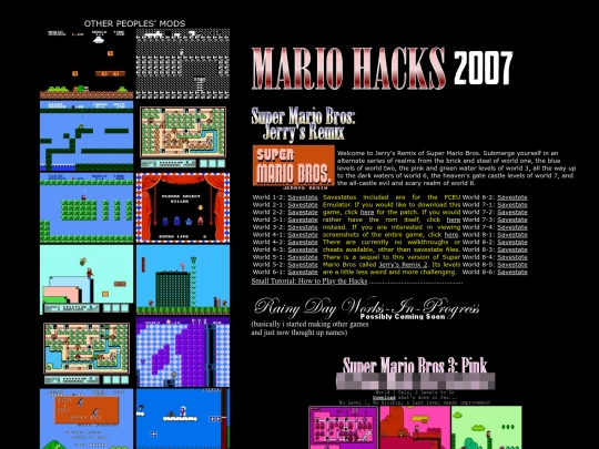 supermariohacks screenshot