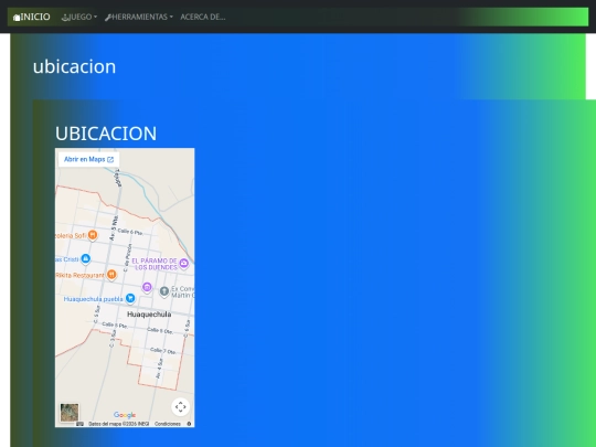 herramientas/ubicacion screenshot