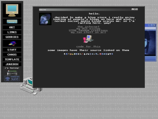 blog screenshot