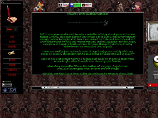 newsite screenshot