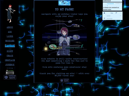 welcome screenshot