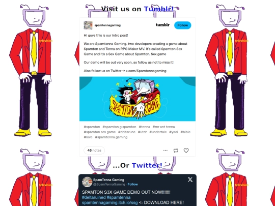 socials screenshot