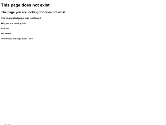 not_found screenshot