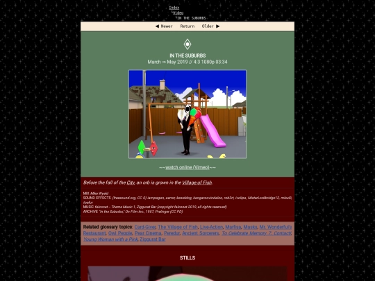 artwork_inthesuburbs screenshot