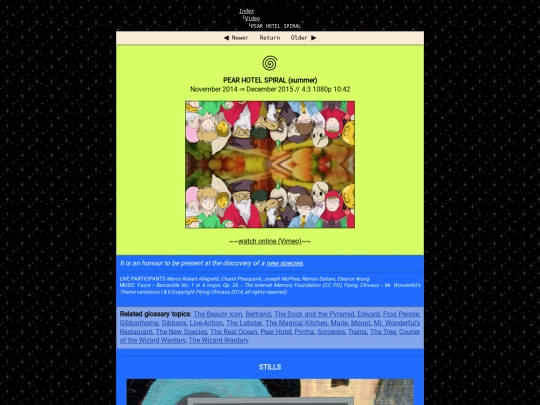 artwork_pearhotelspiral screenshot