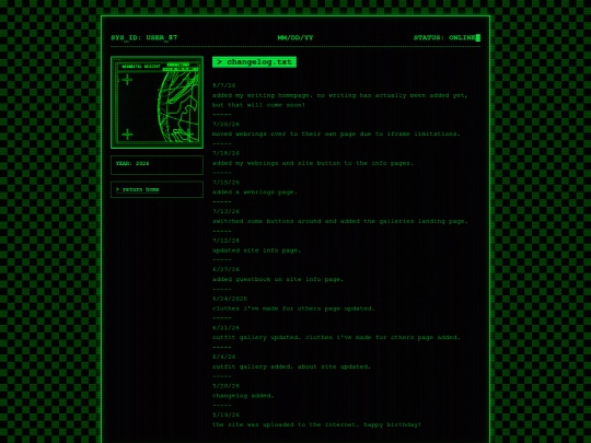 changelog26 screenshot