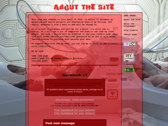 siteinfo/aboutsite screenshot