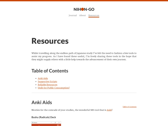 resources screenshot