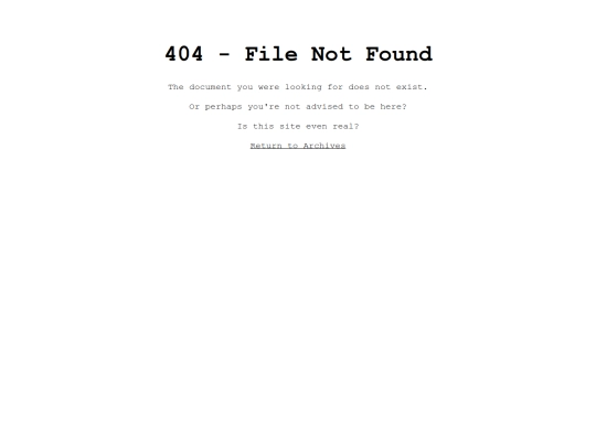 not_found screenshot