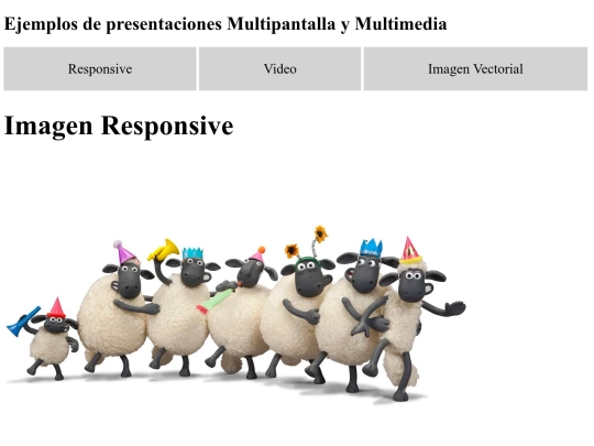 MULTIPANTALLA Y OBJETOS MULTIMEDIA screenshot