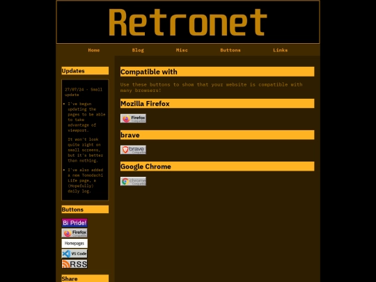 Pages/88x31/Compatible screenshot