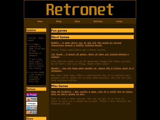Posts/Misc/Games screenshot