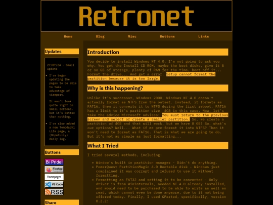 Posts/Retro_Windows/NT4_Partition screenshot