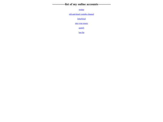 sites screenshot
