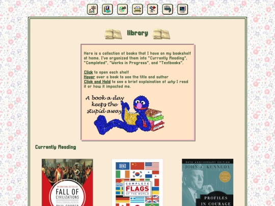 library screenshot