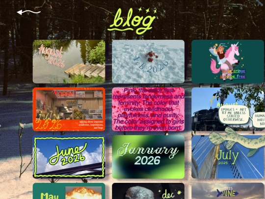 blog screenshot