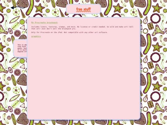 free stuff screenshot