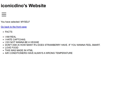 aboutme screenshot