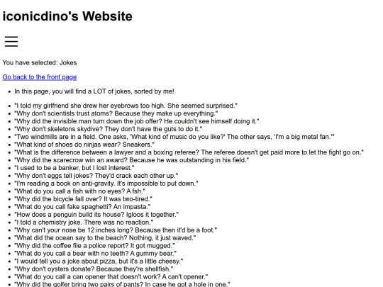 jokes screenshot