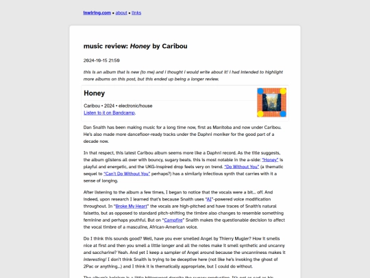 music-caribou-honey screenshot