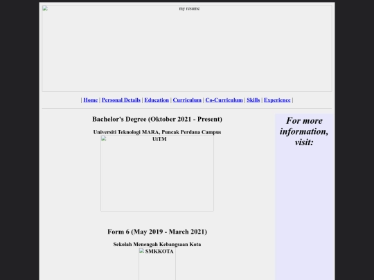 education screenshot