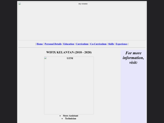 experience screenshot