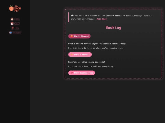 booking screenshot