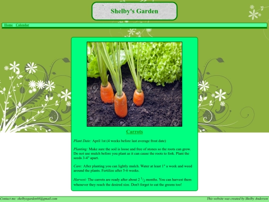 carrots screenshot